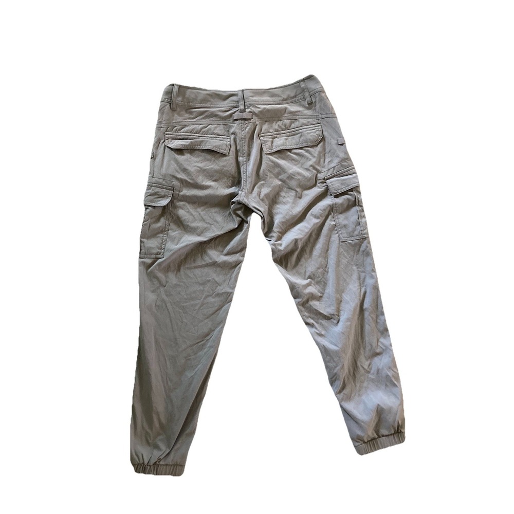 Prana Womens Nylon Stretch Hiking Pants Size 6 Gray Drawstring Outdoor Ripstop - Picture 13 of 15